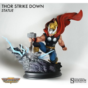 Marvel Statue Thor Strike Down 38 cm